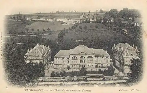 CPA France Plombieres les Bains