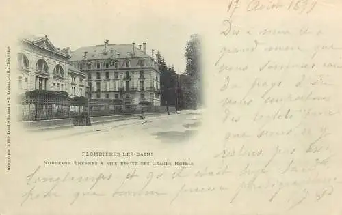 CPA France Plombieres les Bains