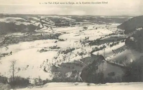 CPA France le Val d' Ajol sous la neige