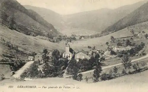 CPA France Gerardmer Valtin view