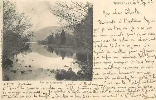 CPA France Gerardmer Lac de Longemer