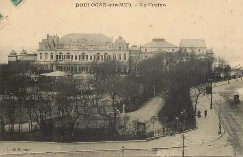 CPA France Boulogne-sur-Mer le casino