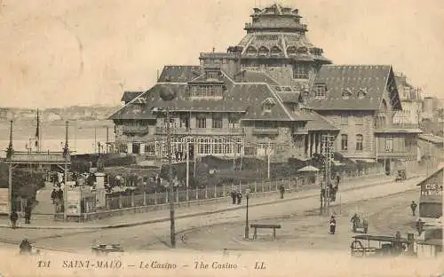 CPA France Saint-Malo le casino