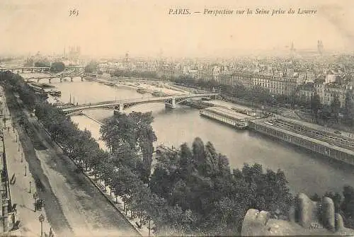 CPA France Paris Louvre