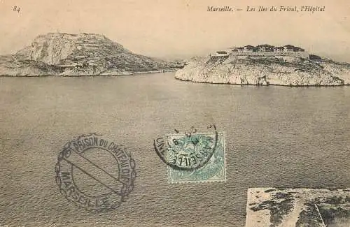 CPA France Marseilles les Iles du Frioul