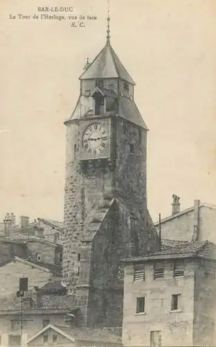 CPA France Bar-le-Duc la tour de l' Horloge