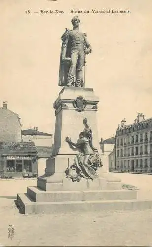CPA France Bar-le-Duc statue du Marechal Exelmans