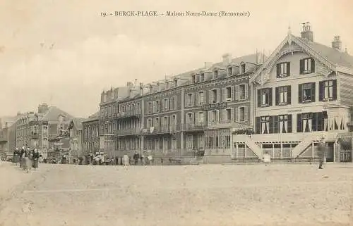 CPA France Berck plage