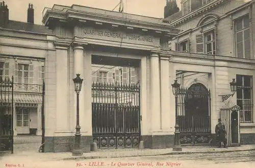 CPA France Lille le quartier general