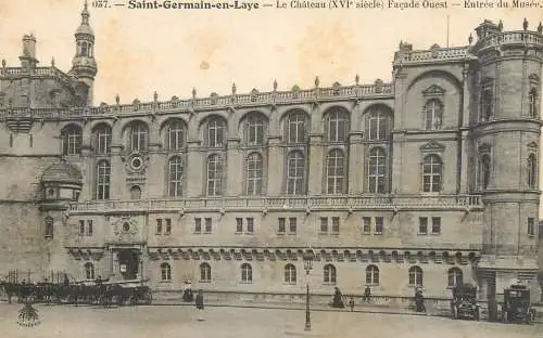 CPA France Saint-Germain-en-Laye le chateau