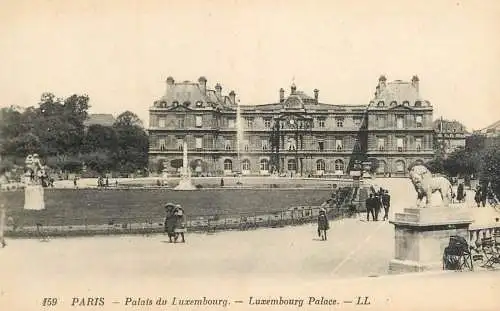 CPA France Paris Palais du Luxembourg