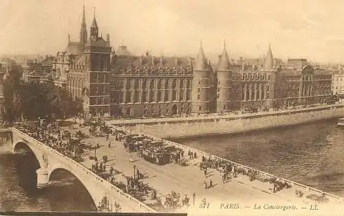CPA France Paris la conciergerie