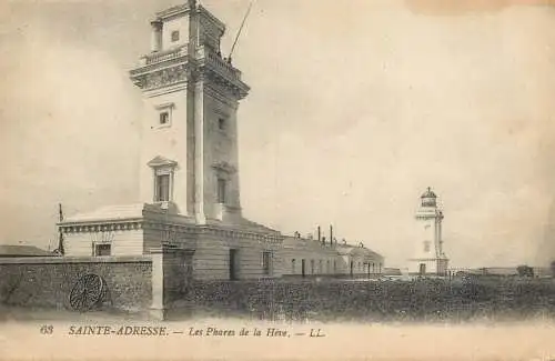 CPA France Sainte Adresse lighthouse