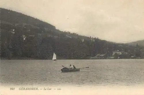 CPA France Gérardmer le lac