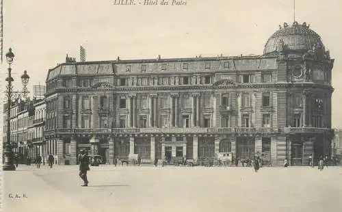 CPA France Lille Hotel des Postes