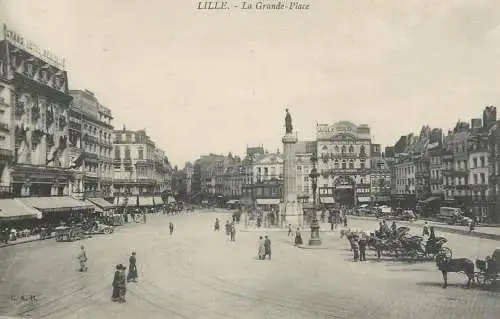 CPA France Lille la Grande Place