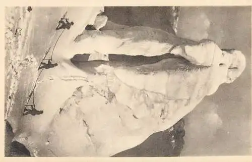 CPA France Mont Blanc pyramide de Glace