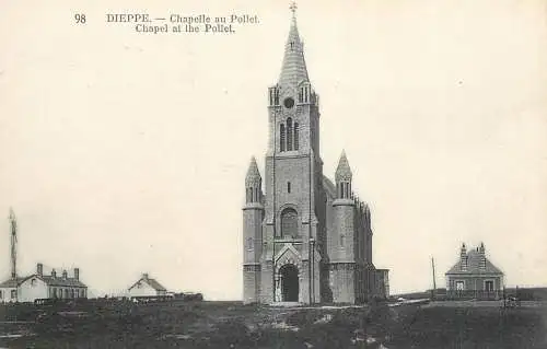 CPA France Dieppe chapelle au Pollet