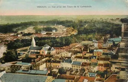 CPA France Verdun cathedrale