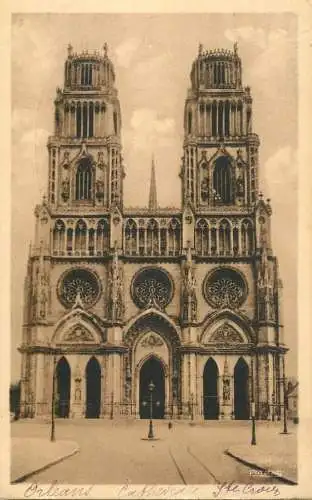 CPA France Orléans cathedrale