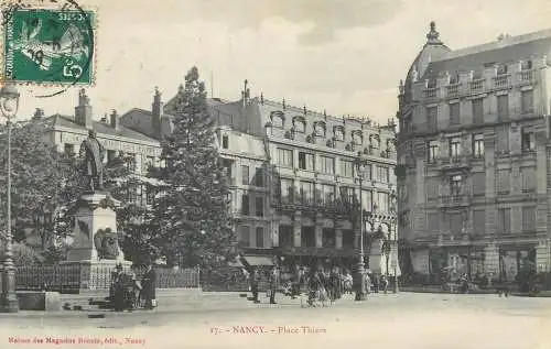 CPA France Nancy Place Thiers