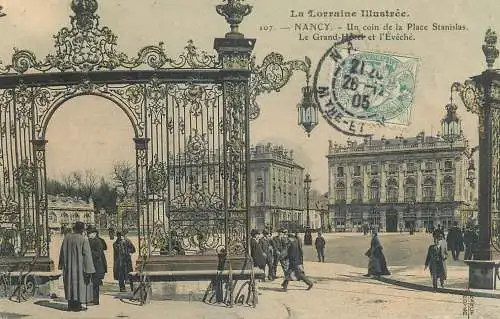 CPA France Nancy place Stanislas