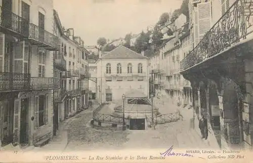 CPA France Plombieres les Bains
