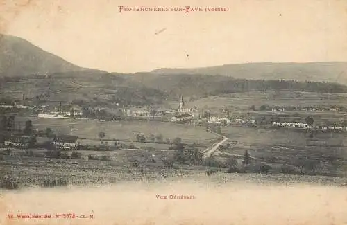CPA France Provencheres sur Fave