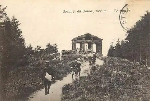 CPA France Mont Donon sommet
