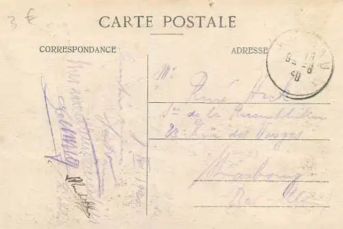 CPA France Mont Donon sommet