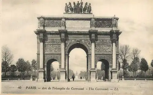 CPA France Paris > Arc de Triomphe