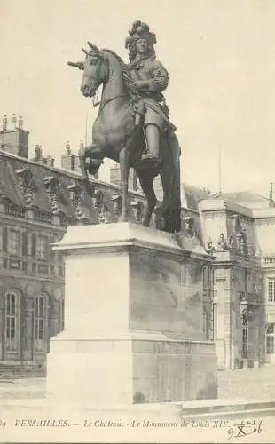 CPA France Versailles (Château)