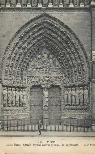CPA France Paris Notre Dame de Paris