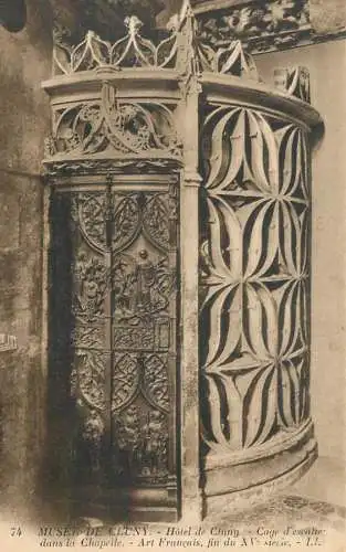 CPA France Paris musee de Cluny