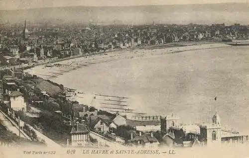 CPA France Le Havre et Sainte Adresse