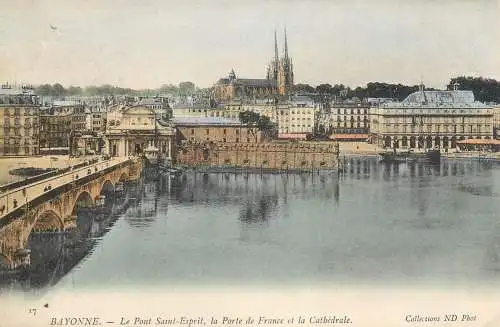 CPA France Bayonne le Pont Saint Esprit