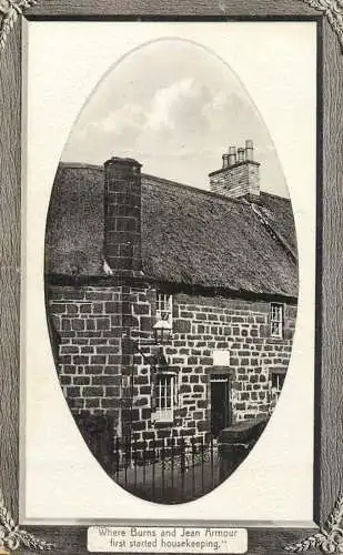 England Newcastle-on-Tyne "Where Burns & Jean Armour first started housekeeping"
