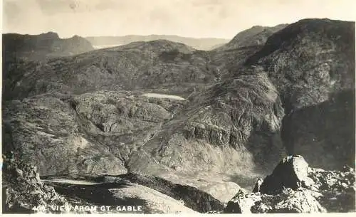 England Great Gable picturesque mountain scenery