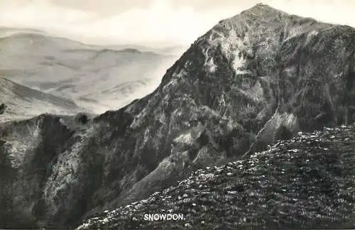 Wales Snowdon picturesque mountain scenery