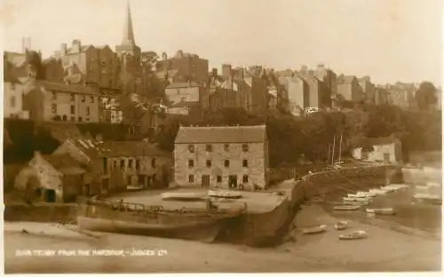 Wales Tenby from the harbour