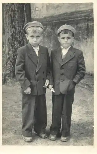 Children portraits souvenir photo ca. 9 x 14 cm