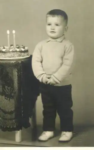 Children portraits birthday souvenir photo ca. 9 x 14 cm