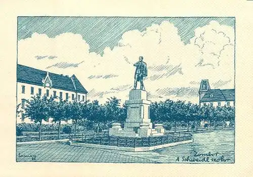 Sombor Zombor 1934 artist card