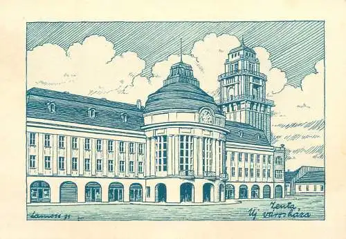 Zenta artist card 1935