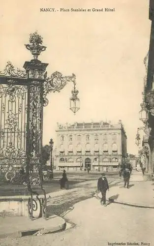 CPA France Nancy place Stanislas