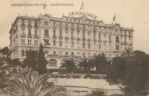 CPA France Nice Cimiez Hermitage Hotel