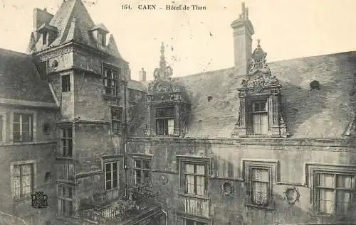 CPA France Caen hotel de Than