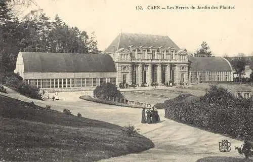 CPA France Caen les Serres du Jardin des plantes