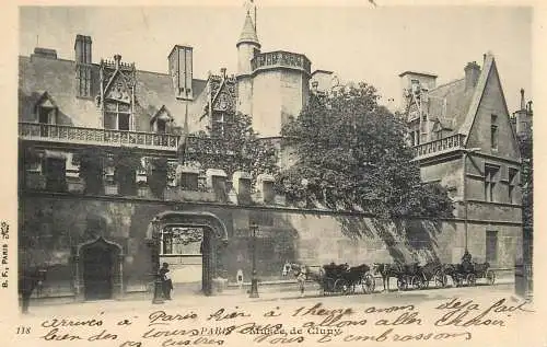 CPA France Paris Cluny museum