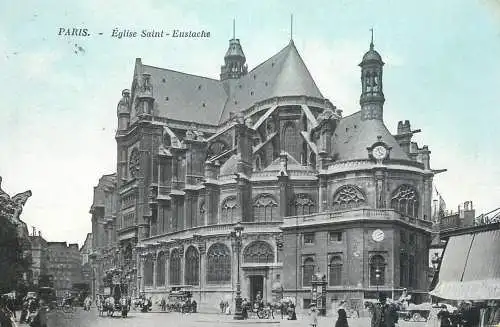 CPA France Paris eglise Saint Eustache